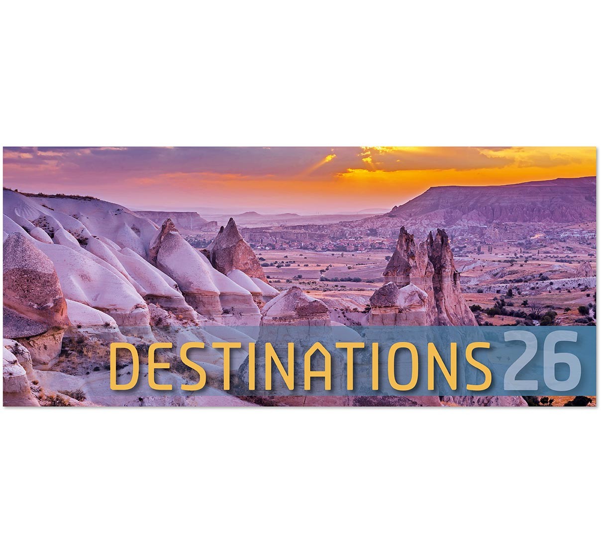 Destinations Desk Calendar