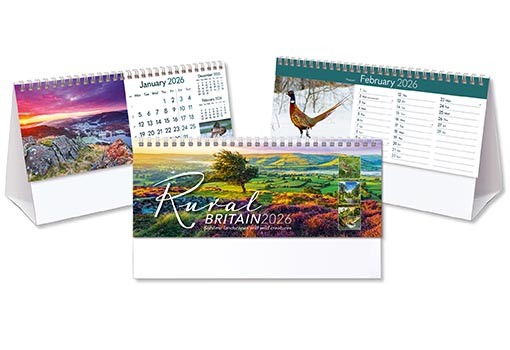Rural Britain Desk Calendar