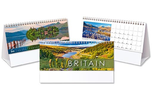 Wild Britain Desk Calendar