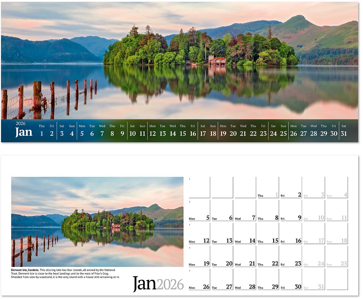 Wild Britain Desk Calendar
