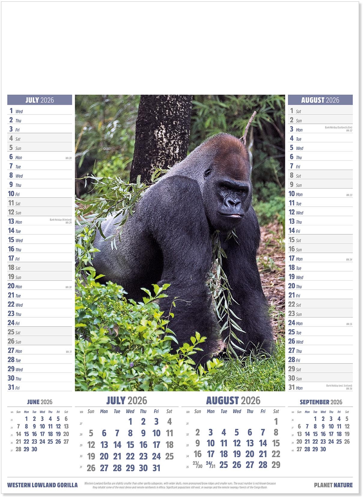 Planet Nature Calendar