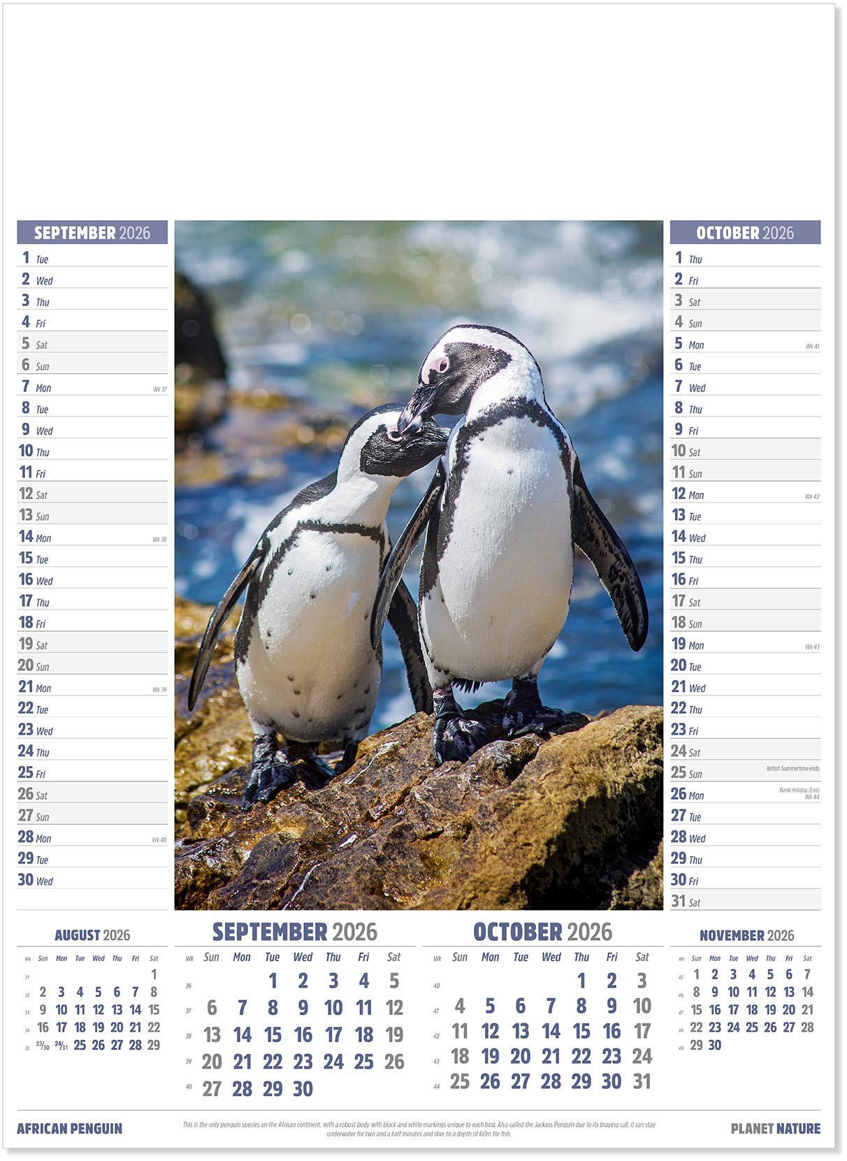 Planet Nature Calendar