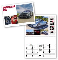 Supercars Postage Saver Calendar