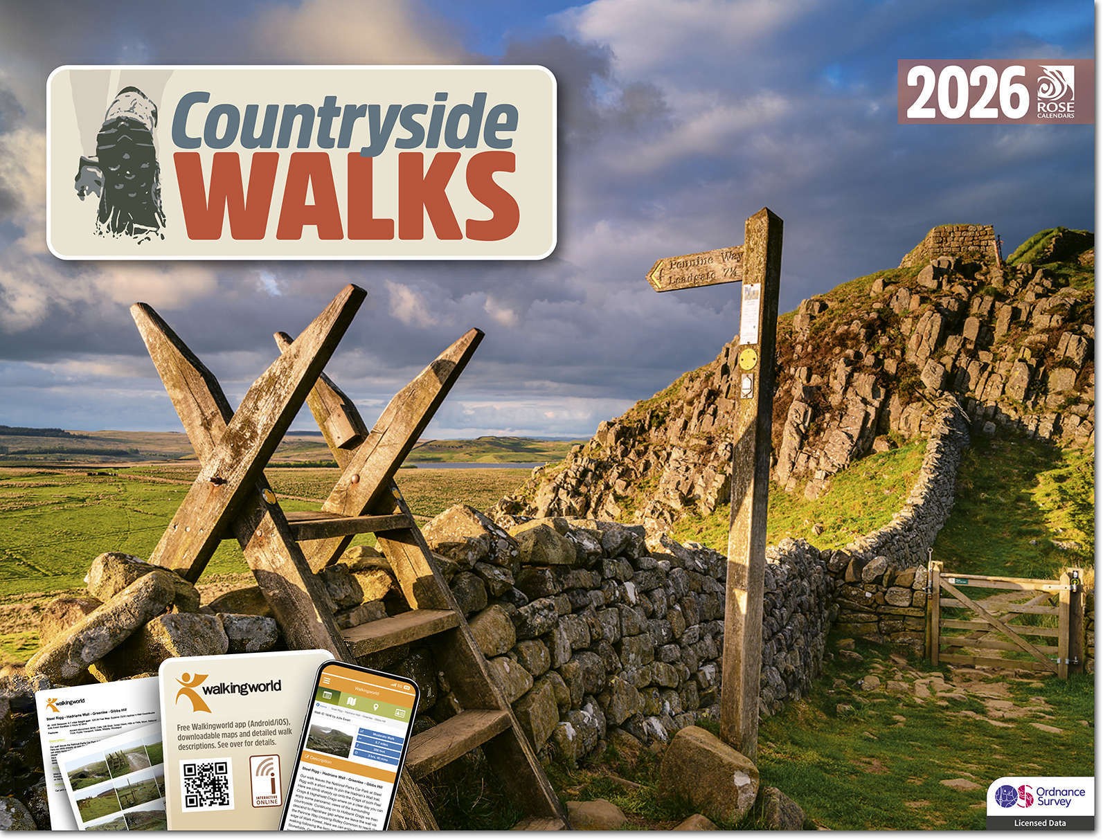 Countryside Walks Wall Calendar