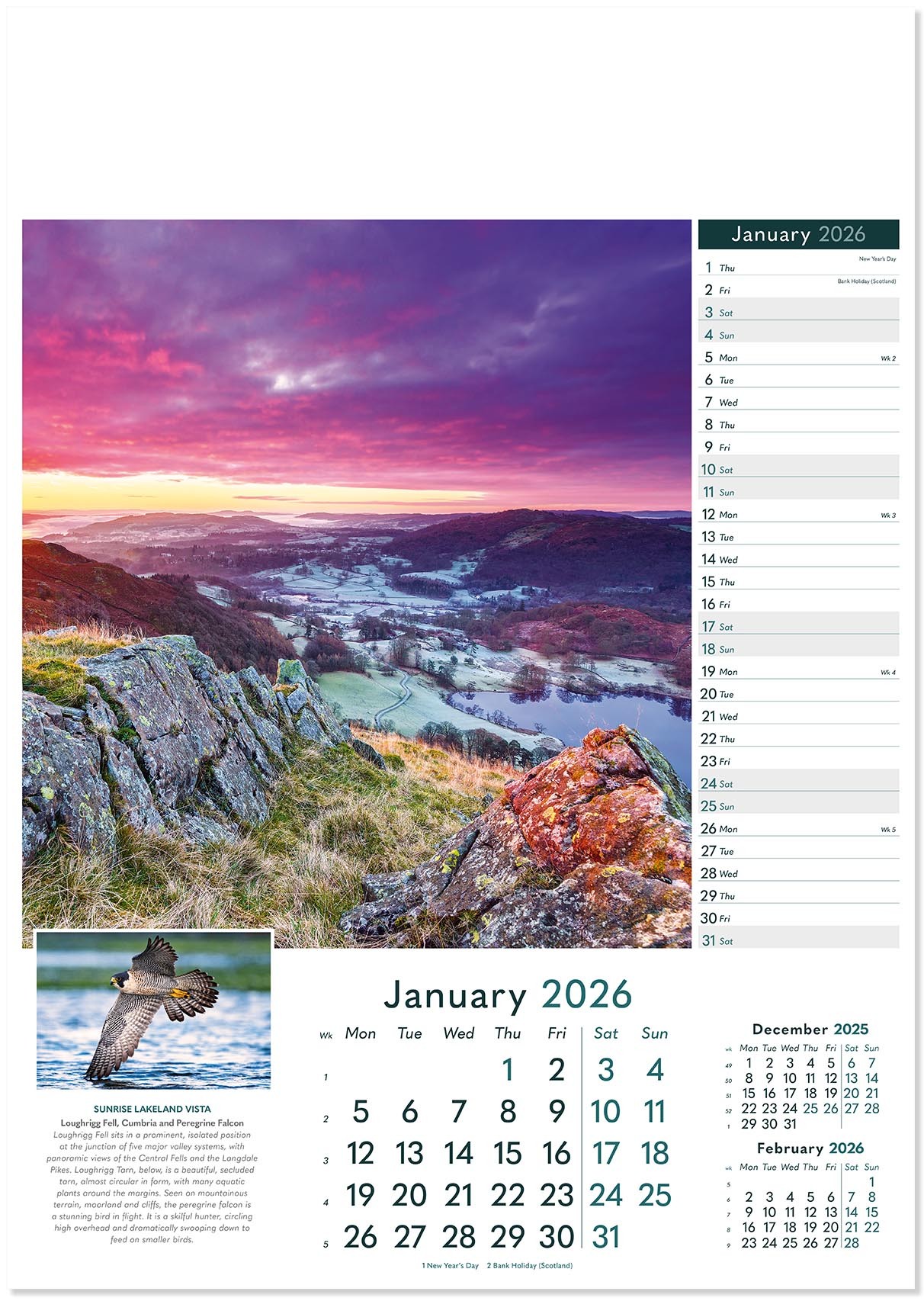 Rural Britain Wall Calendar