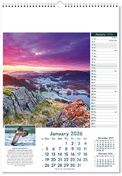 Rural Britain Wall Calendar